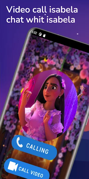 Fake Call Isabela encanto Screenshot 0