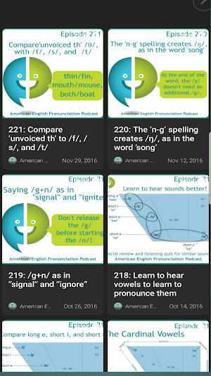 American English Pronunciation Screenshot 0
