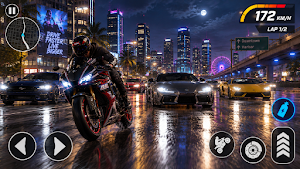 Wheelie Bike Rush Game Screenshot 1