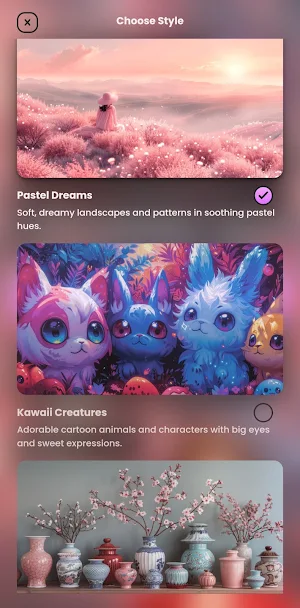AI Cute Wallpaper App Screenshot 0