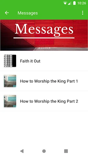 Global Church GA Screenshot 1