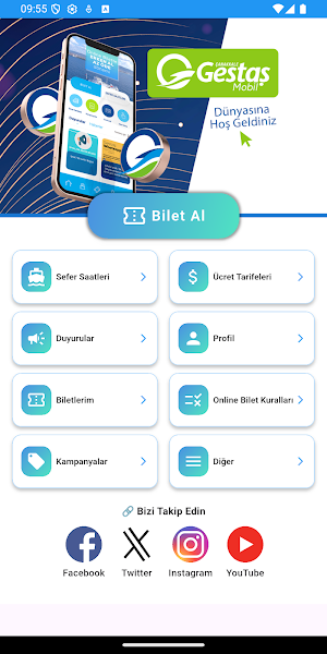 Gestaş Mobil Screenshot 1