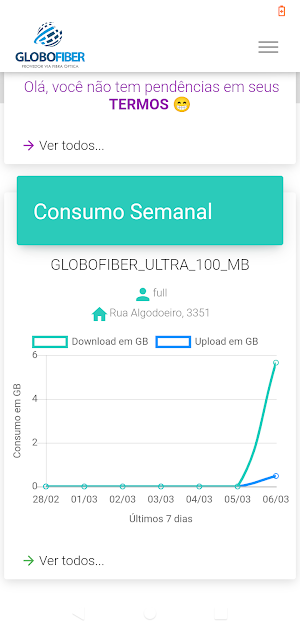 Globofiber Assinante Screenshot 3