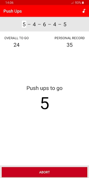 Push Ups Workout Screenshot 2