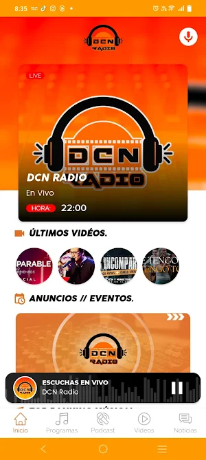 DCN Radio Screenshot 2