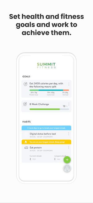 Summit Fitness Body Evolution Screenshot 2
