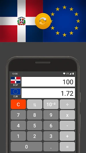 Euro / Dominican Peso Screenshot 1