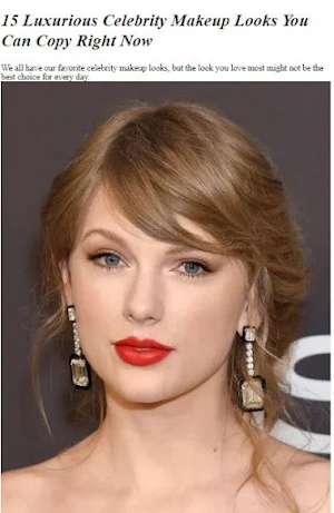 Celebrity Makeup Tutorials Screenshot 3