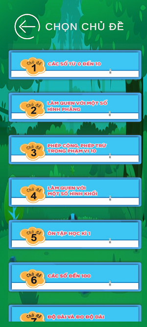 Toán Lớp 1 - Kết nối tri thức Screenshot 1