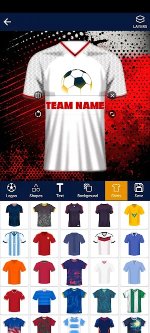 Football Jersey Maker Screenshot 3
