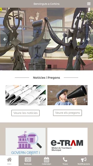Ajuntament de Corbins Screenshot 0
