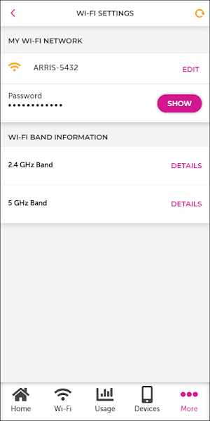 SaskTel Optimum In-home Wi-Fi Screenshot 3