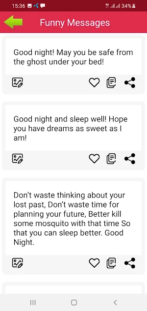 Good Night Love Message Screenshot 3