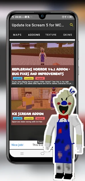 Update Ice Scream 5 for MCPE Screenshot 3
