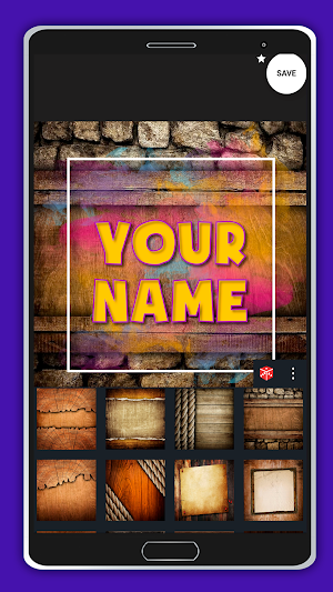 Smoke Name Photo Art Screenshot 2