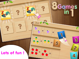 8 Game In 1 - Kids Educational Games Screenshot 0