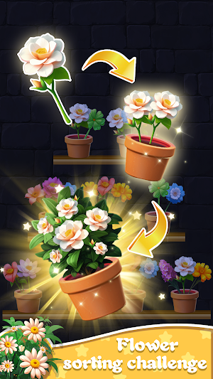 Flower Triple Sort:Blossom 3D Screenshot 2