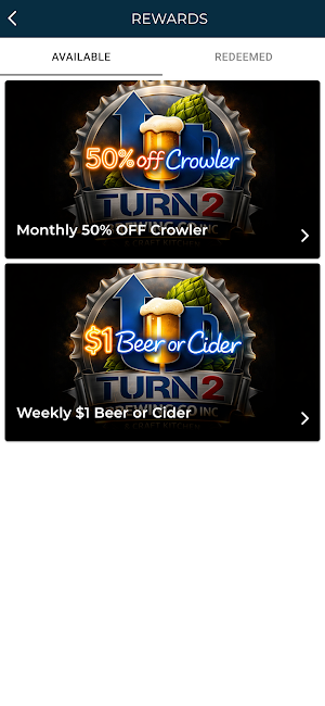 Turn 2 Brewing Co Screenshot 2