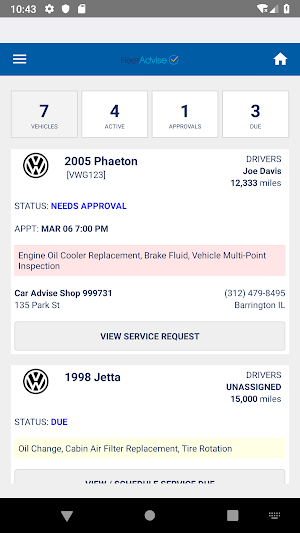 FleetAdvise Screenshot 0