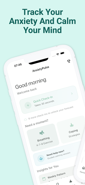 Anxiety Tracker - Pulse Mood Screenshot 0