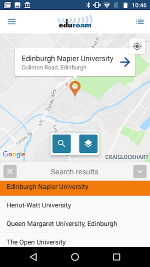 eduroam Companion Screenshot 3