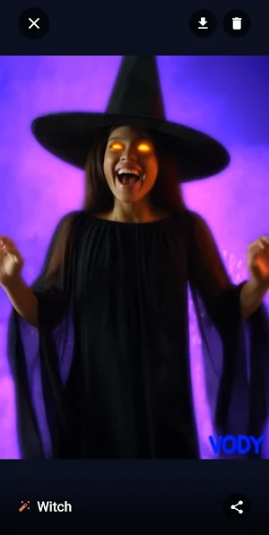 Vody Spooky Horror Photo Video Screenshot 2