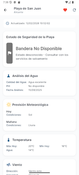 Playa Meteo Screenshot 3