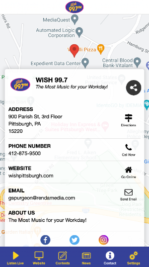 Wish 99.7 Screenshot 2