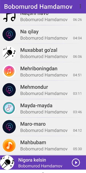 Bobomurod Hamdamov Screenshot 3