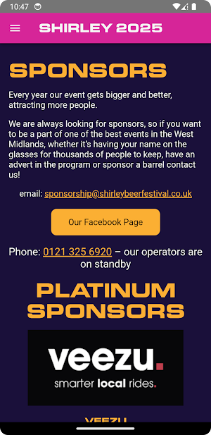 Shirley Beer Festival 2025 Screenshot 3