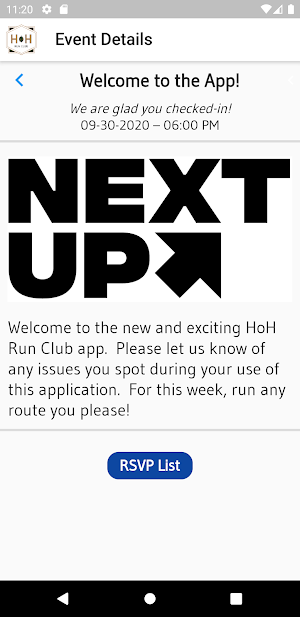 HoH Run Club Screenshot 2