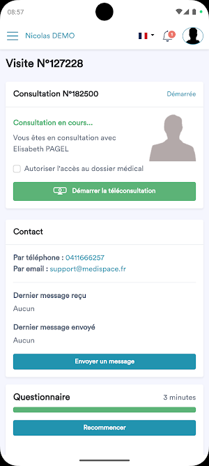 Passeport Santé Screenshot 2
