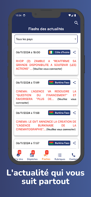 Alerte Info Screenshot 3