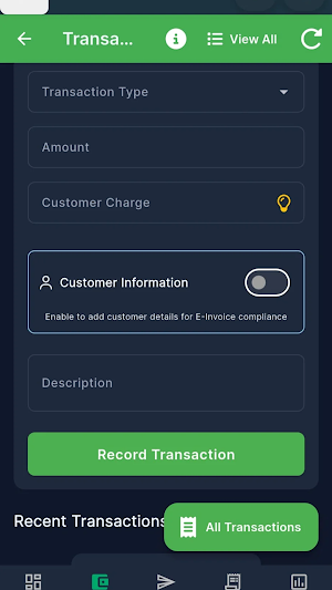 Tuned Books:Business Account Screenshot 2
