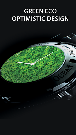 Green Leaves Watch Face Screenshot 0