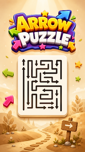 Arrow Flow: Brain Puzzle Game Screenshot 0
