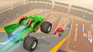 Monster Truck Stunt Car Games Screenshot 2
