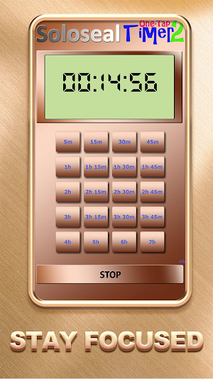 Touch Timer App Screenshot 1