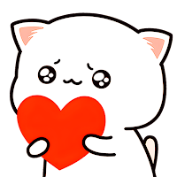 Mochi Cat Stickers for WhatsAp