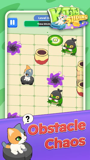 Kitty Sliding: Cat Puzzle Screenshot 2