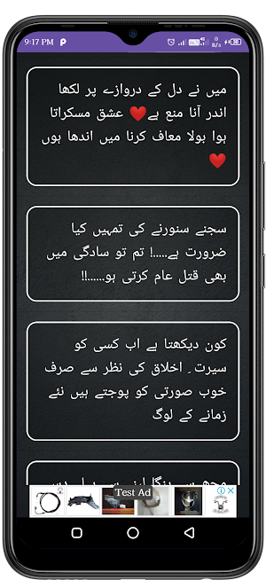 Urdu Poetry  & Status Offile Screenshot 2