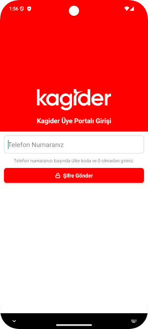 Kagider Üye Screenshot 0