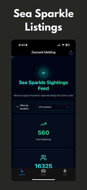Sea Sparkle: Bioluminescence Screenshot 0