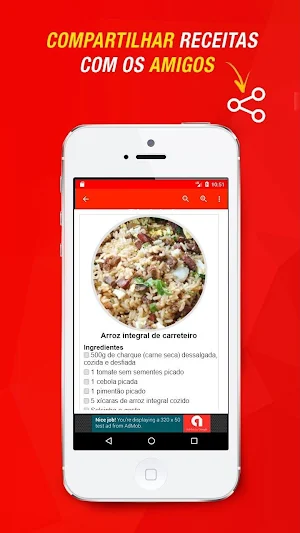 Receitas de Arroz Integral Screenshot 3
