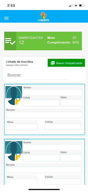 MiGENTE Screenshot 3
