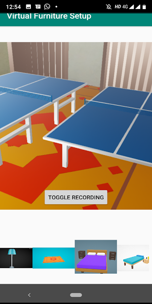 Virtual Furniture Setup Screenshot 3