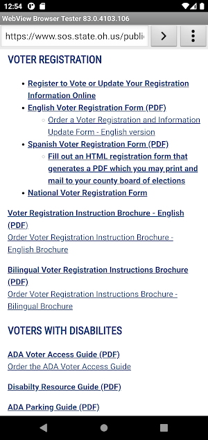 Mahoning County Votes Screenshot 3