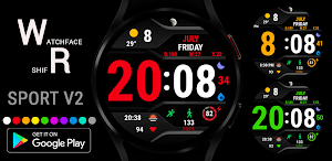 Sport V2 Watch Face Wear OS Screenshot 0