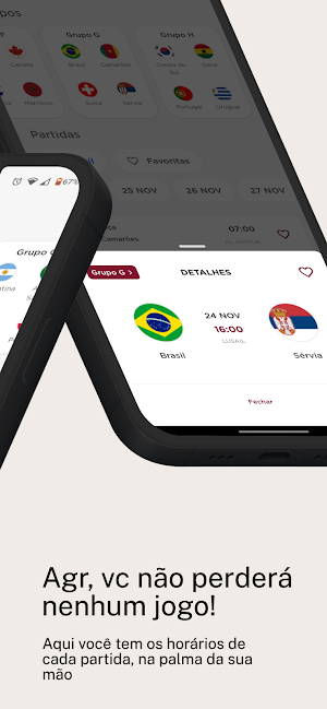 Tabela da Copa Screenshot 1