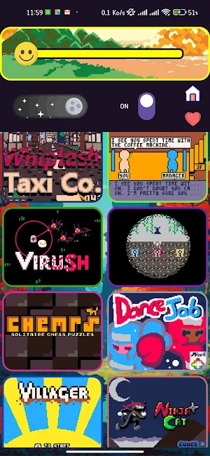 GameRow Screenshot 1